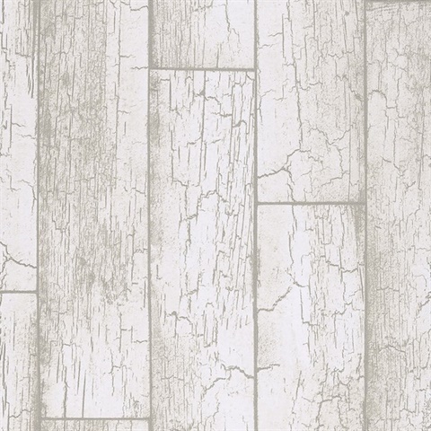 Esmee Off-White Wood Wallpaper