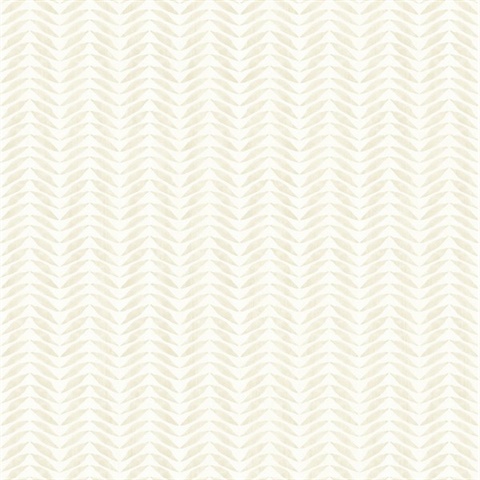 Espalier Champagne Chevron Stripe