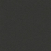 Estefan Black Faux Linen Texture Wallpaper