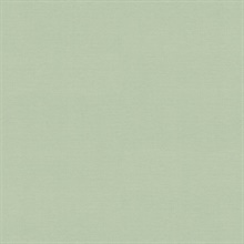 Estefan Green Faux Linen Texture Wallpaper