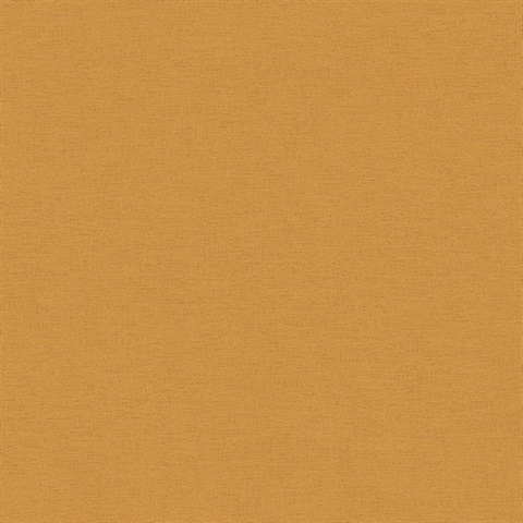 Estefan Yellow Faux Linen Texture Wallpaper