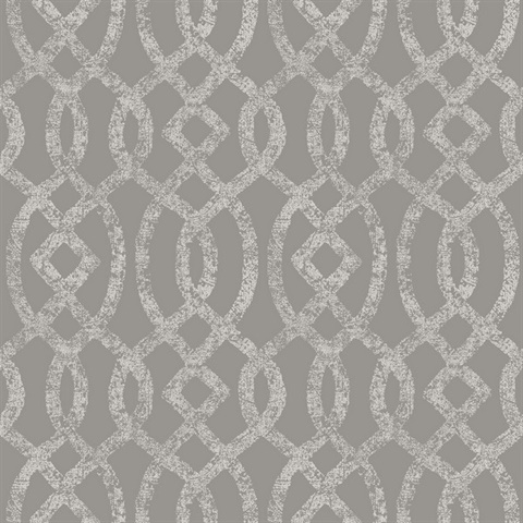 Ethereal Grey Trellis