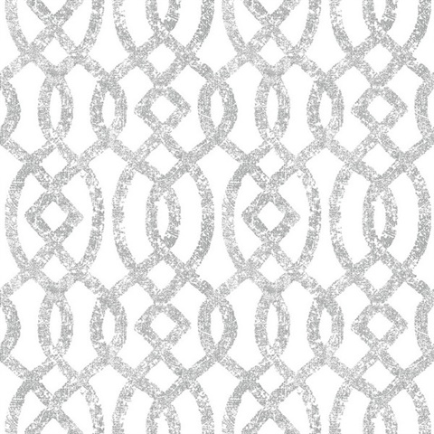 Ethereal Silver Trellis