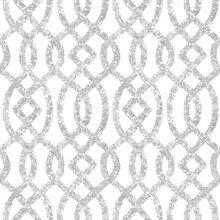 Ethereal Silver Trellis