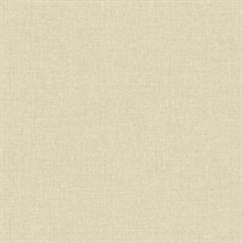 Eunice Brown Linen Wallpaper