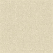 Eunice Brown Linen Wallpaper