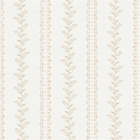 Everleigh Ochre Wallpaper
