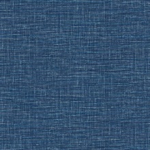 Exhale Dark Blue Texured Woven Wallpaper