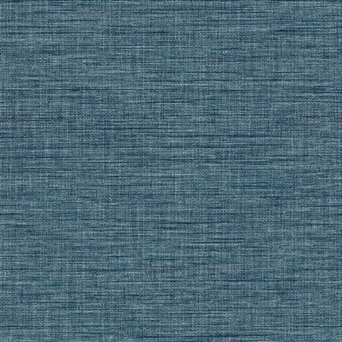 Exhale Denim Texured Woven Wallpaper