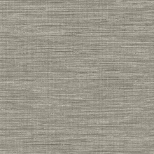 Exhale Grey Faux Grasscloth