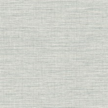 Exhale Seafoam Faux Grasscloth Wallpaper