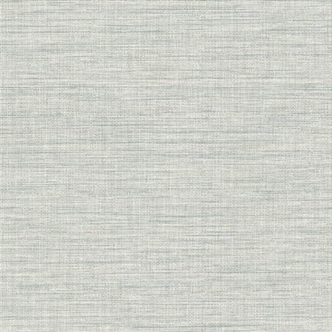 Exhale Seafoam Texured Woven Wallpaper