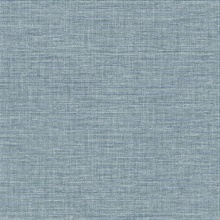 Exhale Sky Blue Faux Textured Wallpaper