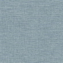 Exhale Sky Blue Faux Textured Wallpaper