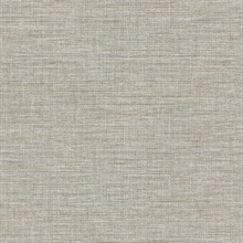 Exhale Stone Faux Grasscloth Wallpaper