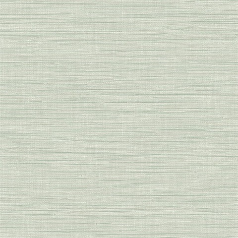 Exhale Teal Faux Grasscloth Wallpaper