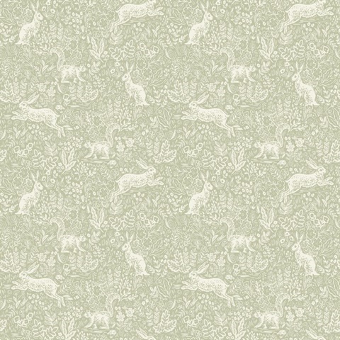 Fable Mint Peel & Stick Wallpaper