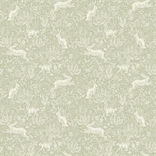 Fable Mint Peel & Stick Wallpaper