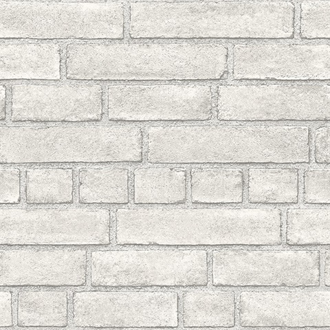 Façade Dove Brick Wallpaper