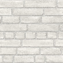 Fa&#231;ade Dove Brick Wallpaper