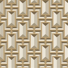 Facet Geo Wallpaper - Gold