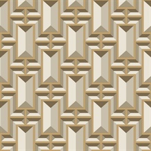 Facet Geo Wallpaper - Gold