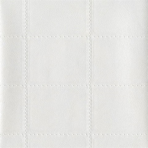 Fair 'N Square Pearl Faux Leather Wallpaper