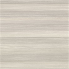 Fairfield Grey Horizontal Stripe Textured Vinyl Wallpaper