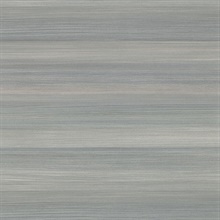 Fairfield Slate Horizontal Stripe Textured Vinyl Wallpaper