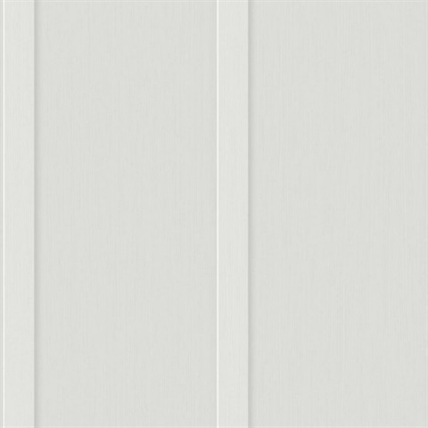 Faux Board & Batten Wood Arctic Grey Peel and Stick Wallpaper