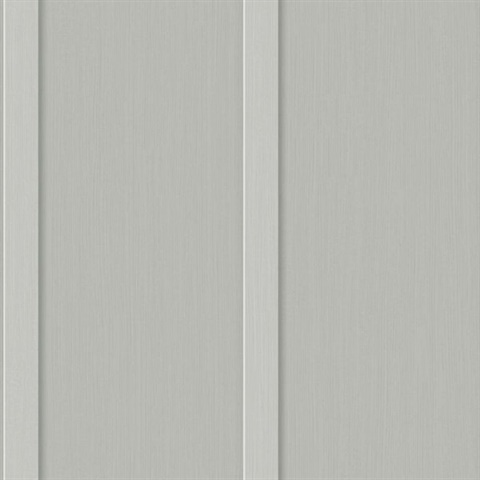 Faux Board & Batten Wood Harbor Grey Peel and Stick Wallpaper
