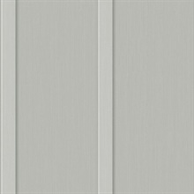 Faux Board & Batten Wood Harbor Grey Peel and Stick Wallpaper