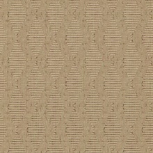 Gold Faux Loose Weave Wallpaper