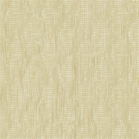 Gold Faux Loose Weave Wallpaper
