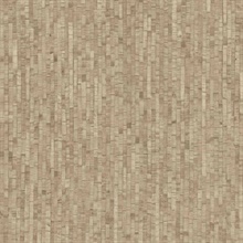Faux Natural Straw Beige Wallpaper