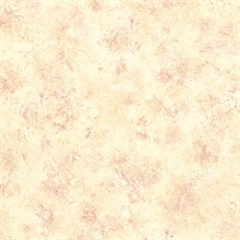 Faux Paint Peach Crackle Wallpaper