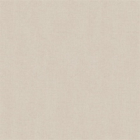 Faux Tweed Textile Texture Beige Wallpaper
