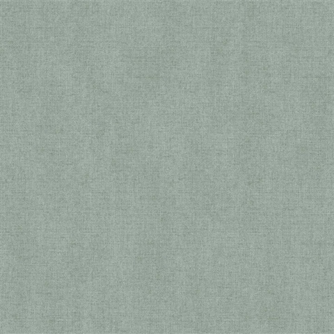 Faux Tweed Textile Texture Green Wallpaper