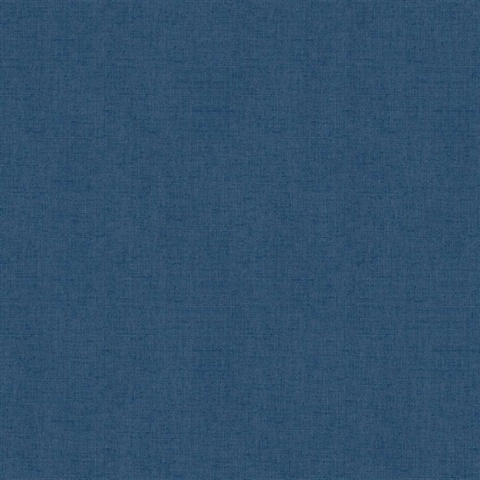 Faux Tweed Textile Texture Navy Blue Wallpaper