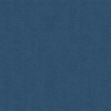 Faux Tweed Textile Texture Navy Blue Wallpaper