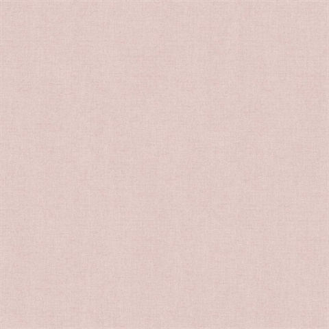 Faux Tweed Textile Texture Powder Blush Wallpaper
