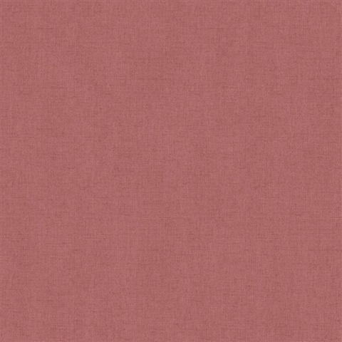 Faux Tweed Textile Texture Red Wallpaper