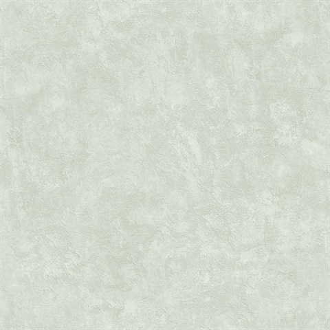 Faux Waxed Texture Light Green Wallpaper