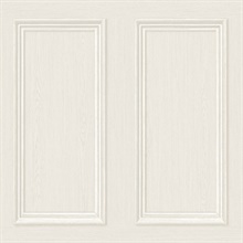 Faux Wood Panel Dove Peel and Stick Wallpaper