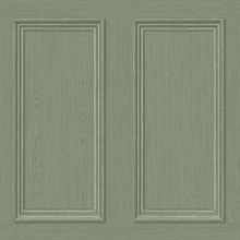 Faux Wood Panel Fresh Rosemary Peel and Stick Wallpaper