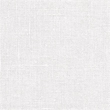 Light Grey Faux Hessian Linen Wallpaper