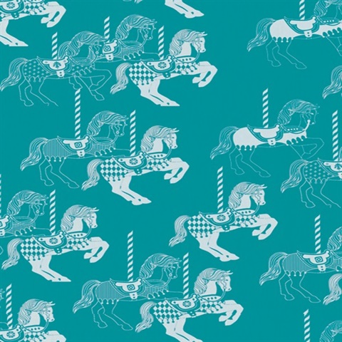 Fayre's Fair - Lido colourway wallpaper