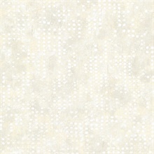 Felsic Cream Studded Cube Wallpaper