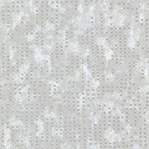 Felsic Silver Studded Cube Wallpaper