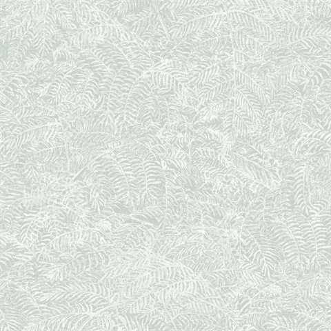 Fern Texture Sage Wallpaper